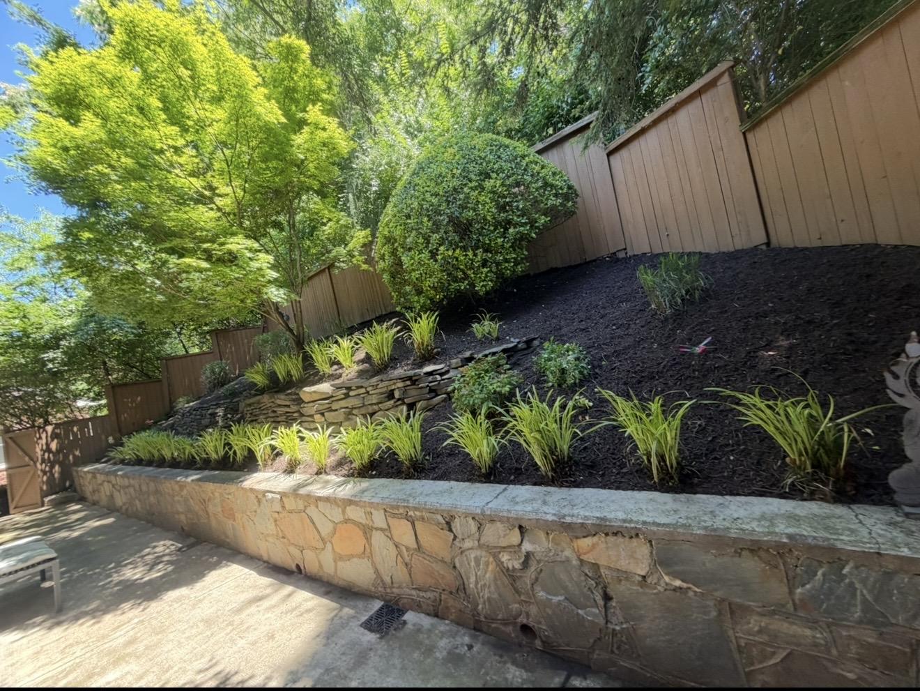 After - Mulch